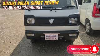 Suzuki bolan short review [upl. by Nocaed]