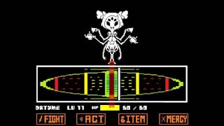 Undertale  Muffet boss fight neutral [upl. by Ahtela]