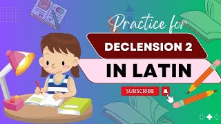 Practice For 2nd Declension In Latin  Latin Class 6B [upl. by Bartie]