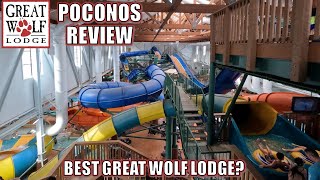 Great Wolf Lodge Poconos Review Pennsylvania Indoor Water Park amp Resort  Best Great Wolf Lodge [upl. by Adler]