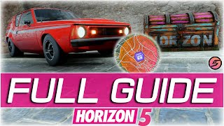 TREASURE HUNT DOUBLE UP Forza Horizon 5 Treasure Hunt Double Up FH5 Chest Location Autumn Series 6 [upl. by Bobinette289]