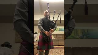 Caber Feidh Strathspey on Bagpipes [upl. by Valentino56]