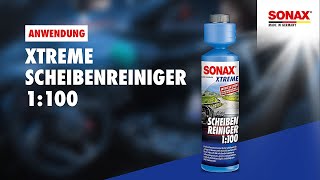 Anwendung SONAX XTREME ScheibenReiniger 1100 [upl. by Liba]