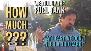 79 narrowboat life UK  How Much To Fill A Narrowboat Fuel Tank Up [upl. by Dunning730]