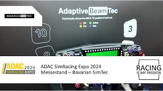 ADAC SimRacing Expo 2024  Messestand  Bavarian SimTec [upl. by Arza]