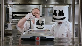 Cooking with Marshmello How To Make Marshmello Dessert Tower Wynn Edition [upl. by Adnarb500]