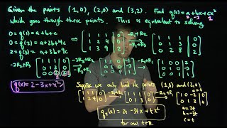 Interpolating Quadratic Polynomials [upl. by Aiekan239]