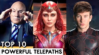 Top 10 Most Powerful Telepaths in MCU  BNN Review [upl. by Nybor]