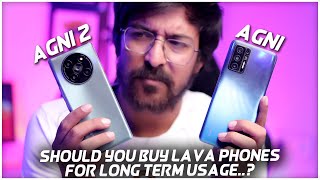 KYA LAVA K PHONES LONG TERM USAGE K LIYE SAHI HAI  Ft LAVA AGNI REVIEW AFTER ONE YEAR HINDI [upl. by Nwahc]