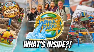 Whats INSIDE Alton Towers WATER PARK  Exclusive Look June 2024 [upl. by Maro]