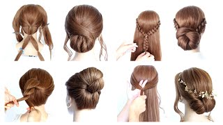 😍 7 EASY DIY Elegant Hairstyles Compilation 😍 Hairstyle Transformations [upl. by Yvette]