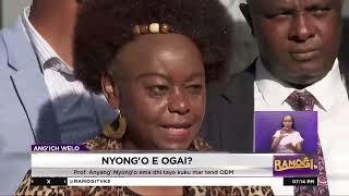 Gavana Anyang Nyongo e jakom mar kuku mar ODM  RamogiTV [upl. by Takken]