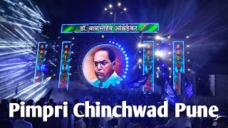 Pimpri Chinchwad Bhim jayanti Pune 2024  Ambedkar Jayanti 💙 [upl. by Bamberger]