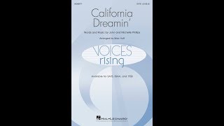 California Dreamin SATB Choir  Arranged by Mac Huff [upl. by Lamak367]