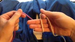 Surgical Knot Tying Onehanded Righty [upl. by Ferde]