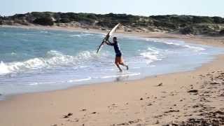 Kiteboarding Tarifa  This is the Tarifa we found [upl. by Enajaras]