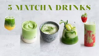 5 Delicious Matcha Drinks to Try at Home [upl. by Orpha]