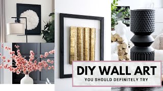 5 Creative Ways To Make Wall Art You Should Definitely Try [upl. by Gerrilee]