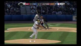 MLB 09 The Show Yankees vs Red Sox 2nd inning [upl. by Kerat]