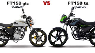 FT150 gts vs FT150 ts ¿Cuál COMPRAR Diferencias [upl. by Caputto509]