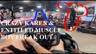 GO KART KAREN RAGE [upl. by Ahsenik798]