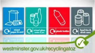 Go Green  Recycling in Westminster London  UK [upl. by Adnirual375]