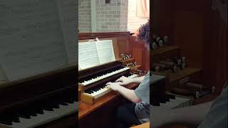 Young organist Dominic plays Bachs Prelude in G major BWV 541 organ baroquemusic bach [upl. by Witkin]