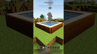 Minecraft Jacuzzi minecraft shorts [upl. by Anival126]