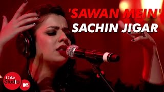 Sawan Mein  SachinJigar Divya Kumar amp Jasmine Sandlas  Coke StudioMTV Season 4 [upl. by Suoirtemed966]