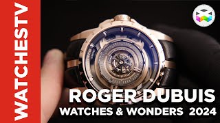 Roger Dubuis Crazy Centre Tourbillon [upl. by Enimzzaj]