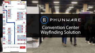 Phunware’s Convention Center Wayfinding Solution [upl. by Anitsyrhk]