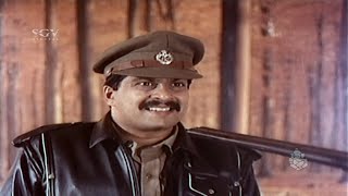 Shankarnag Arrest Doddanna for killing wife  Blockbuster Kannada Movie Top Scenes [upl. by Cook]