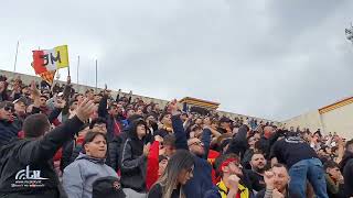 Messina Foggia 01 La Curva Sud Giallorossa non perde mai 020423 [upl. by Suoiradal753]