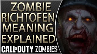 Zombie Richtofen Meaning and Theory Explained  Black Ops 3 the Giant Storyline [upl. by Phelan]