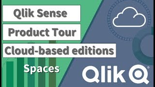 Qlik Sense Enterprise SaaS  Spaces [upl. by Aya]