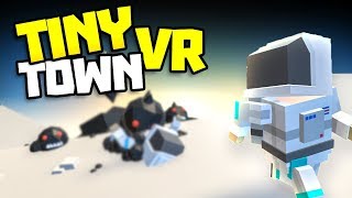 ATTACK OF THE BLACK GOO MONSTERS  Tiny Town VR Gameplay Part 17  VR HTC Vive Gameplay Tiny Town [upl. by Ainat]