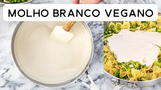 MOLHO BRANCO VEGANO SIMPLES E FÁCIL DE VARIAR [upl. by Kinsler89]