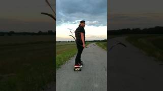 Skateboard Archery Bowboarding  Loaded Tesseract amp Végh Tatar bow archery shorts okçuluk [upl. by Lovato]