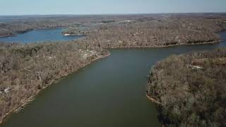 Nolin River Dam Kentucky  Aerial View [upl. by Ainoz282]