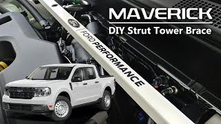 Strut Bar  Making a Custom DIY Strut Tower Brace for My Ford Maverick [upl. by Introc]