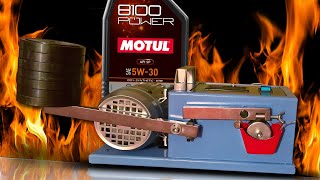 Motul 8100 Power 5W30 Engine Oil Test 100°C Piotr Tester [upl. by Ricketts]