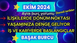 🍀BAŞAK BURCU EKİM AYI YORUMLARI [upl. by Lasiaf292]