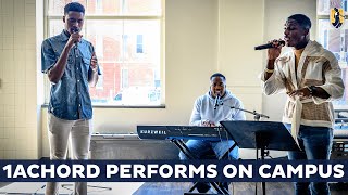 1aChord Performs Alicia Keys’ quotIf I Aint Got Youquot for Fellow Spartans on Campus [upl. by Stochmal]