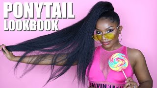 You Need These 15 Hairstyles How to Slay CHEAP Drawstring Ponytail [upl. by Arin]