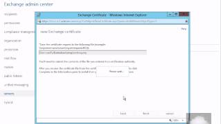 20341B Demo17 Requesting And Importing A Certificate [upl. by Aicert]