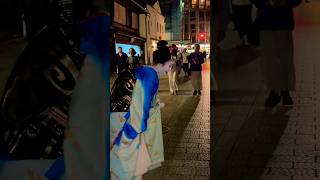 KYOTO Gion MAIKO GEISHA Traditional dance and kimono Beautiful Night in Japan [upl. by Resee]