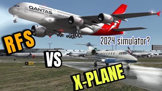 FREE XPLANE MOBILE vs RFS 2024  Which is best simulator in 2024RORTOS XPlaneOfficial [upl. by Annahael450]