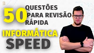 50 QUESTÕES DE INFORMÁTICA PARA CONCURSOS PARA REVISÃO RÁPIDA [upl. by Lejna]