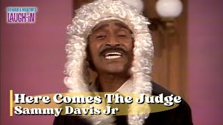 Here Comes The Judge  Sammy Davis Jr  Rowan amp Martins LaughIn [upl. by Giark]