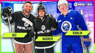 BEER LEAGUER VS NHL ALLSTAR NHL 24 LAUNCH EVENT [upl. by Dumond]